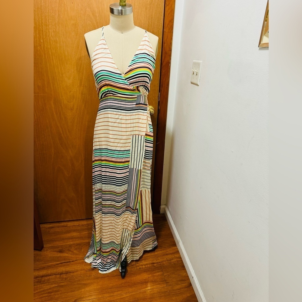 NWT LOVESTITCH women maxi dress size M